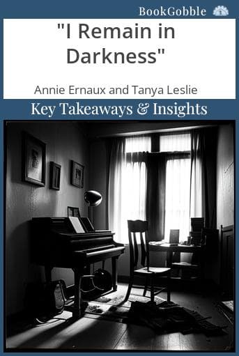 "I Remain in Darkness"